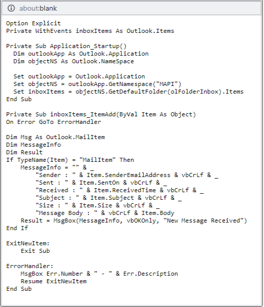 gallery/new mail - code